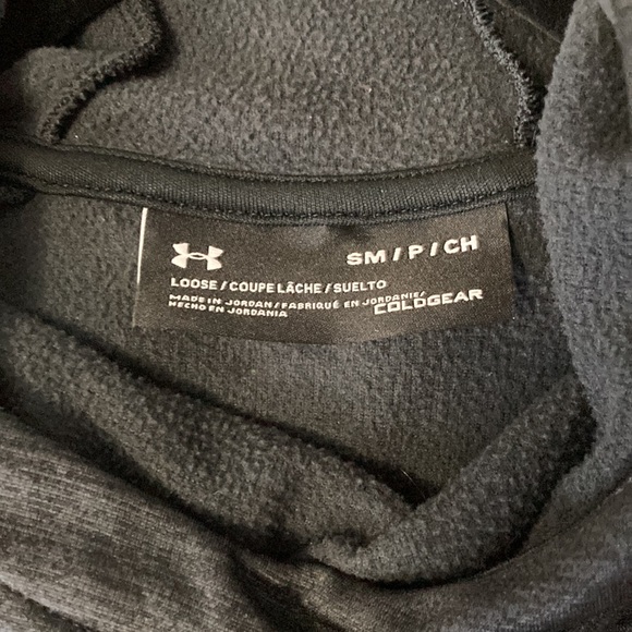 Black Under Armour Loose Fit Cold Gear Hoodie - Picture 7 of 7